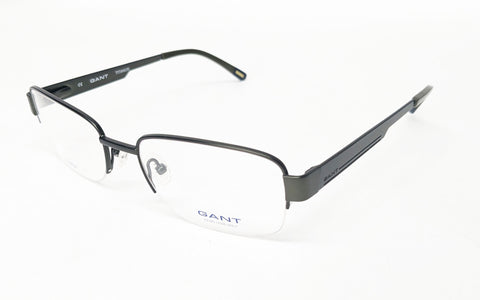 GANT Men's Half Frame G3011 Eyeglass Frames 53-18-145 -Satin Olive NEW