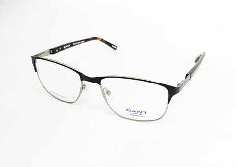 GANT Women's Square Metal GA4034 Eyeglass Frames 52-17-135 -Black NEW