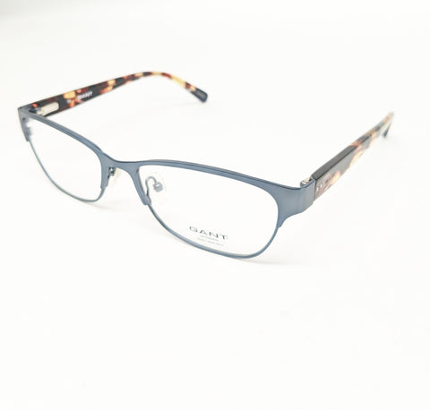 GANT Women's Metal Addy Eyeglass Frames 54-17-135 -Satin Blue NEW