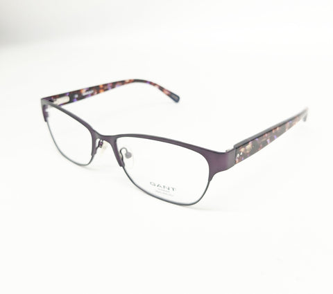 GANT Women's Metal Addy Eyeglass Frames 54-17-135 -Satin Purple NEW