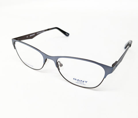 GANT Women's Metal GW4016 Eyeglass Frames 54-17-135 -Satin Navy Brown NEW