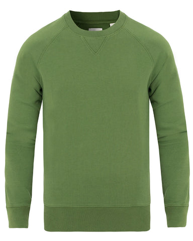 GANT RUGGER Men's Chrorphyll Green The Organic Crew 206145 Size M $155 NWT