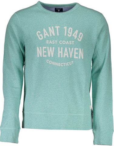 GANT Opal Green Mel O2 Gant New Haven C-Neck Sweatshirt 226141 Size M $165 NWT