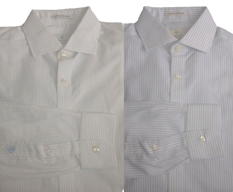 GANT DIAMOND G Men's Bi-Color Check Fit Spread 303857 Size Medium NWT