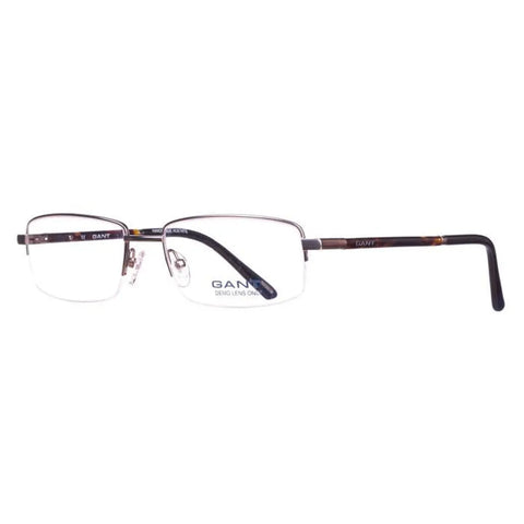 GANT Men's Half Rim G3006 Eyeglass Frames 55-18-145 -Satin Silver NEW