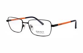 GANT Men's Rectangular G3007 Eyeglass Frames 54-17-145 -Satin Black NEW