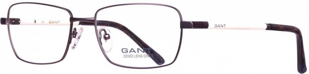 GANT Men's Rectangular G3007 Eyeglass Frames 54-17-145 -Satin Gunmetal NEW
