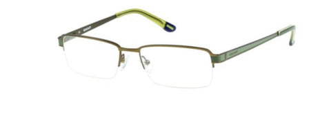 GANT Men's Half Rim G3010 Eyeglass Frames 54-17-145 -Satin Brown/Olive NEW