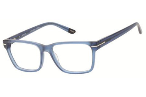 GANT Men's Matte Blue Square Eyeglass Frames G3039 54-15-140 NEW