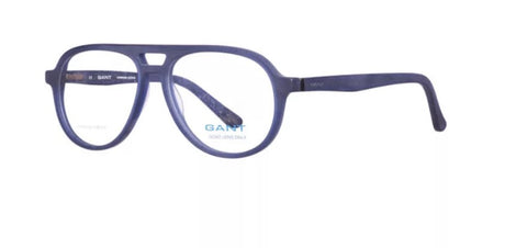 GANT Men's Matte Navy Aviator G3042 Eyeglass Frames 54-15-140 NEW