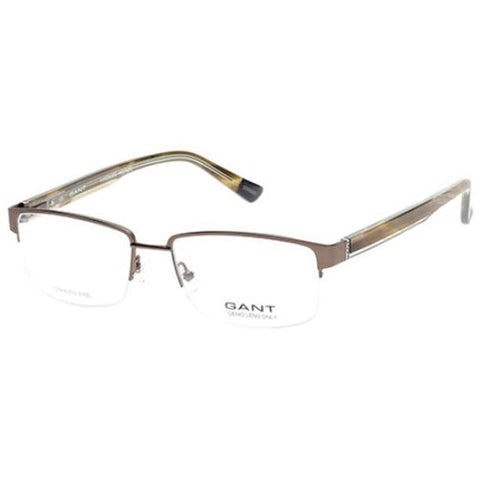 GANT Men's Half Rim Gunmetal (009) GA3072 Eyeglass Frames 55-17-145 NEW