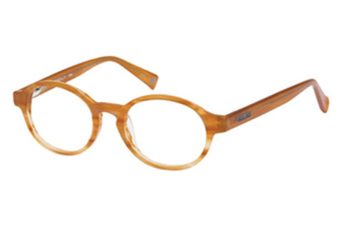 GANT RUGGER Men's Round Ebbets Eyeglass Frames -47-18-140 Matte Amber NEW