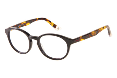 GANT RUGGER Men's Round Olle Eyeglass Frames 48-18-145 -Black NEW