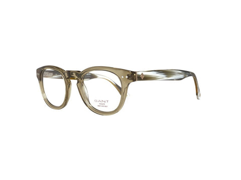 GANT Men's Reed Round Eyeglass Frames 46-21-145 - Olive NEW