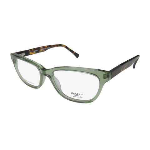 GANT Women's GW4005 Cateye Eyeglass Frames 51-16-140- Olive Green NEW
