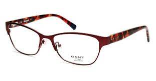 GANT Women's Metal Addy Eyeglass Frames 54-17-135 -Satin Burgundy NEW