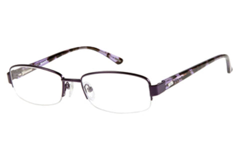 GANT Women's Half Rim Patty Eyeglass Frames 52-18-135 -Satin Purple NEW