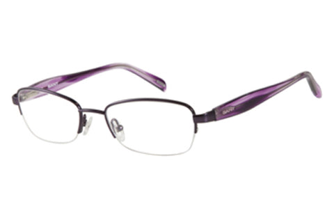 GANT Women's Semi-Rimless GW Lo Eyeglass Frames 51-18-135 -Satin Purple NEW