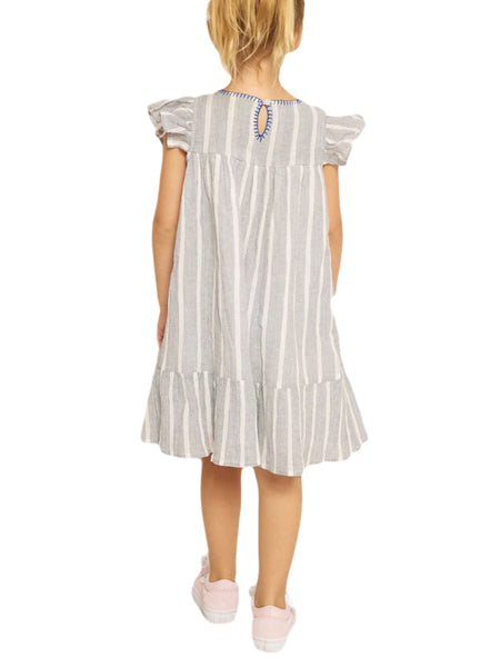 ROBERTA ROLLER RABBIT Girls Blue Aimee Dress $75 NEW