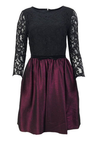 ERIN Women's Black Lace Dress #41114903400 6 NWT