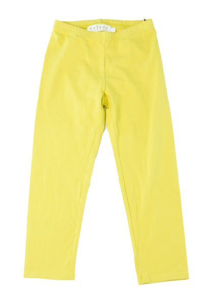 VELVET by Graham & Spencer Girl's Harper Cotton Leggings NWT $42