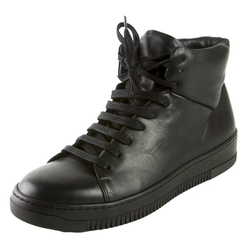 J. LINDEBERG Men's Black High Top Sneakers $225 NWOB