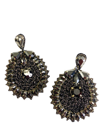 Roberta Roller Rabbit Women's Kasi Metal Earrings One Size Gunmetal