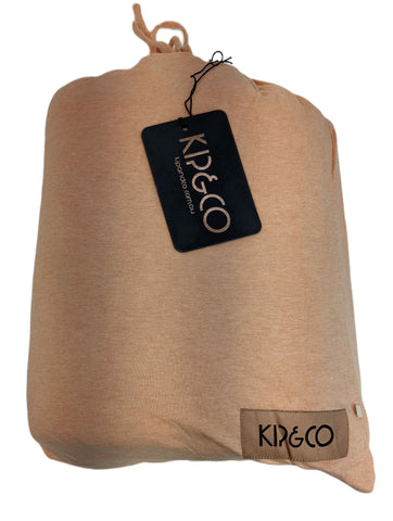 Kip&Co Peach Jersey Cotton Quilt Duvet Cover NWT