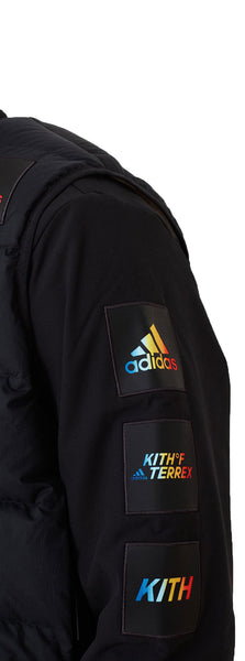 KITH X ADIDAS TERREX Men's Black Track Jacket FR9291 X-Large NWT