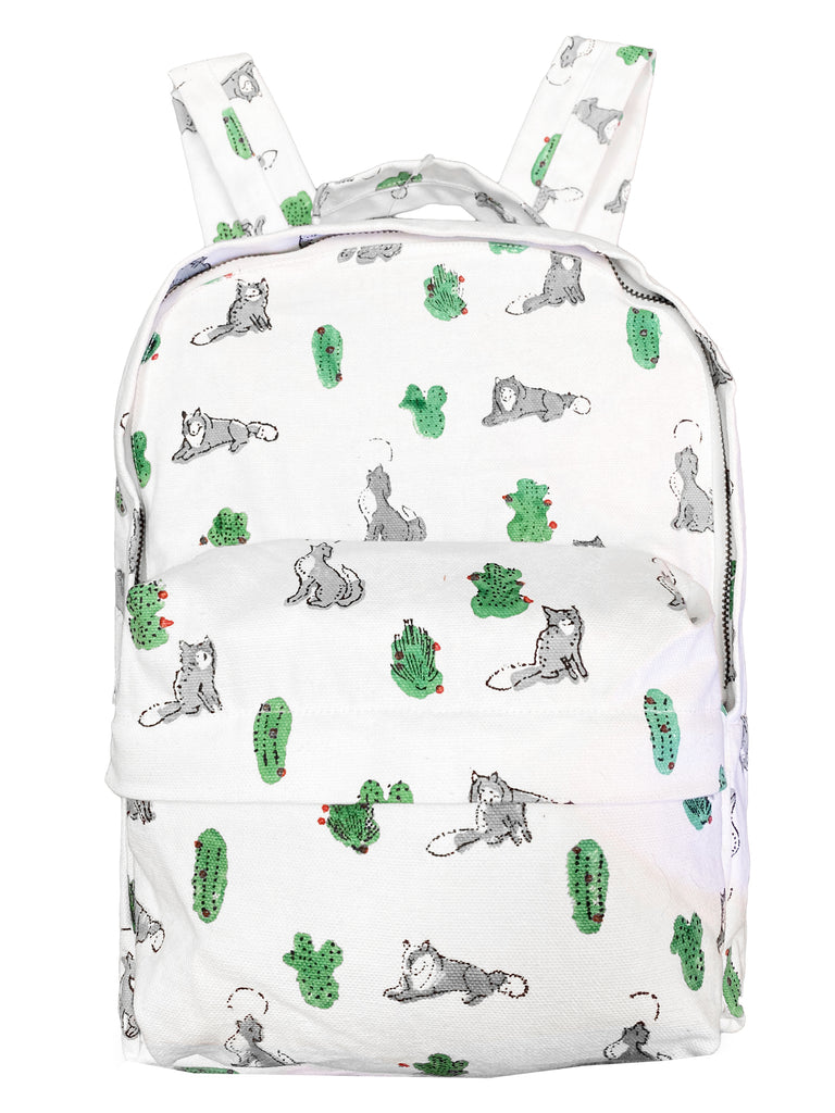 ROBERTA ROLLER RABBIT Unisex Mint Awoo Kobe Backpack $50 NEW