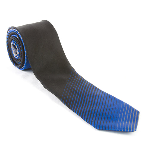 J. LINDEBERG Men's Lalle Silky Fade Neck Tie, Blue/Black, One Size