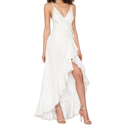 YUMI KIM Women's White Meadow Maxi Dress #DR17244 NWT
