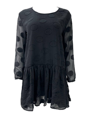 LOST IN LUNAR Women's Black Melina Mini Dress Size US 2 NWT