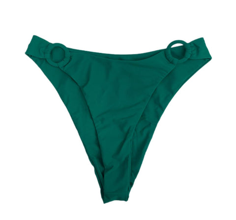 OOKIOH Green Monaco Swim Bottom Size S NWT
