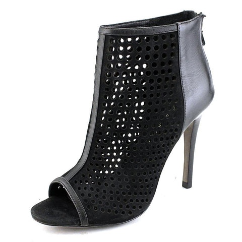 REBECCA MINKOFF Women's Moss Too Black Perforated Booties $295 NIB