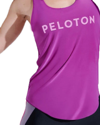 ONZIE Women's Orchid Purple Glossy Flow Tank Top PE353 $44 NWT