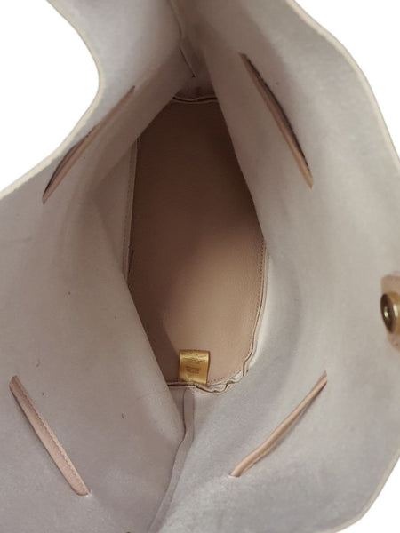 STREET LEVEL Women's Pink Large Vegan Leather Top Handles Tote Bag #Pnk NWT