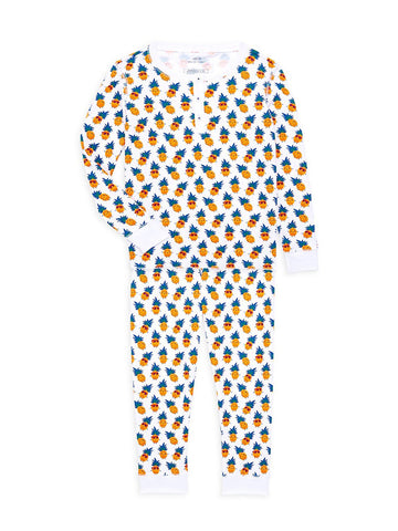 ROBERTA ROLLER RABBIT Little Girl's Orange Pina & Colada PJ Set $65 NEW