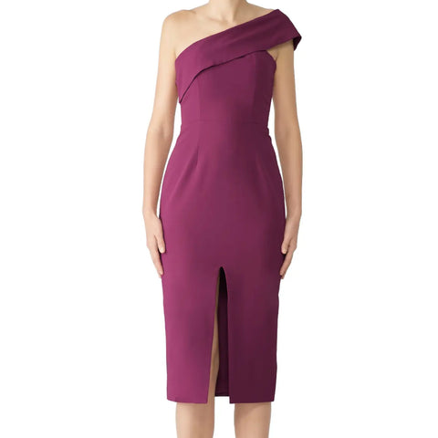 YUMI KIM Women's Burgundy That Jazz Midi Dress #DR16128 XXS NWT