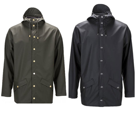 RAINS Unisex Glossy Jacket Raincoat #1276 $110 NWT