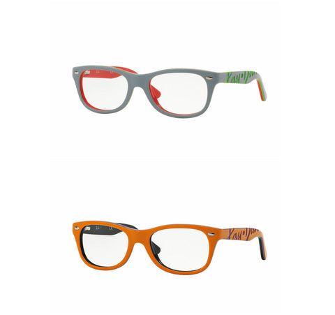 Ray-Ban Junior Kid's Square Acetate Eyeglass Frames RB1544