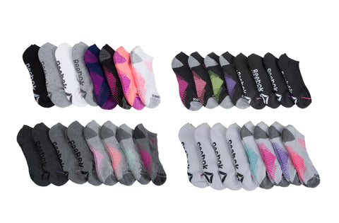 Reebok Women's 8 Pack Low Cut Socks Sz 4-10 NEW