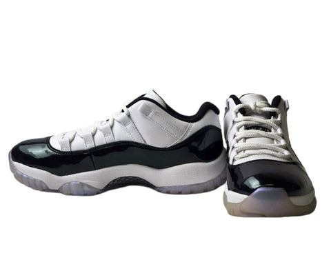 Nike Unisex White Air Jordan 11 Retro Low Sneakers #528895 7.5 NWB