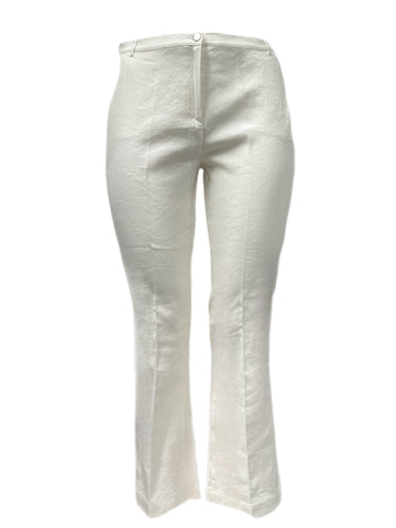 Marina Rinaldi Women's White Revival Straight Leg Pants Size 16W/25 NWT