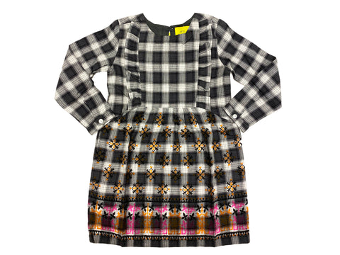 ROBERTA ROLLER RABBIT Girl's Rupi Border Cyril Dress $75 NEW