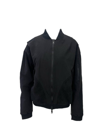 KOLLAR Men's Black Signature Long Sleeve Bomber #SB01 NWT
