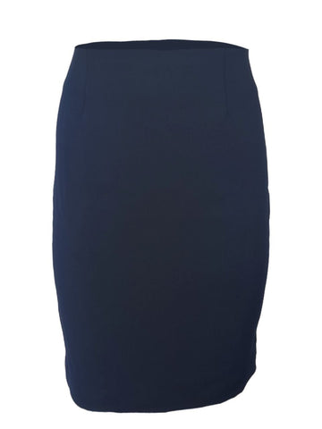 NORA GARDNER Women's Blue Knee Length Pencil Chelsea Skirt #Nav NWT