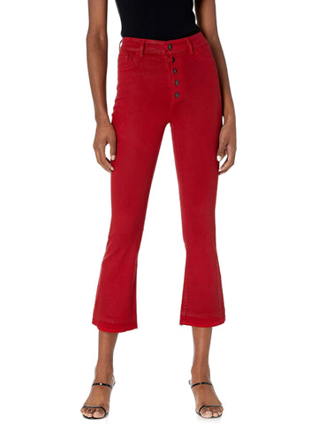 DL1961 Women's Cheri Bridget Cropped High Rise Instasculpt Bootcut Jeans Sz 26