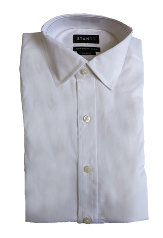 STANTT Men's Wrinkle Resistant Oxford Mod Spread Shirt Houston Fit NWT