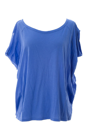 SURFACE TO AIR Women's Chrome Blue Tribune Tee $120 NEW